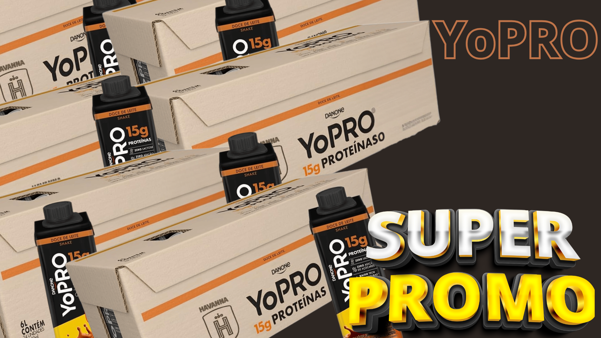 YoPRO 15-pack Doce de Leite Havanna